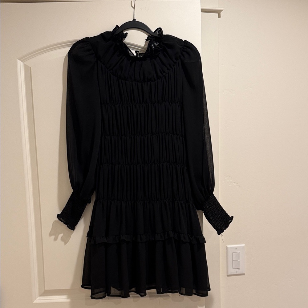 Vero Moda Black Long Sleeve Dress